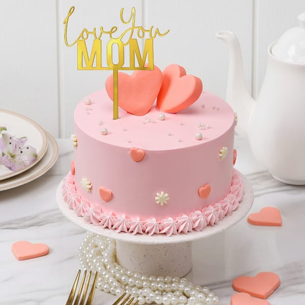 Mother's Day Sweetheart Delight Cake