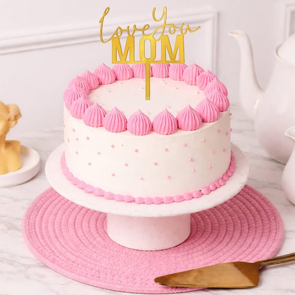 Mother's Day Vanilla Luxe Delight Cake (500g)