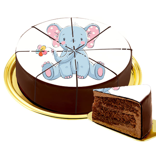 Motif Cake Lama