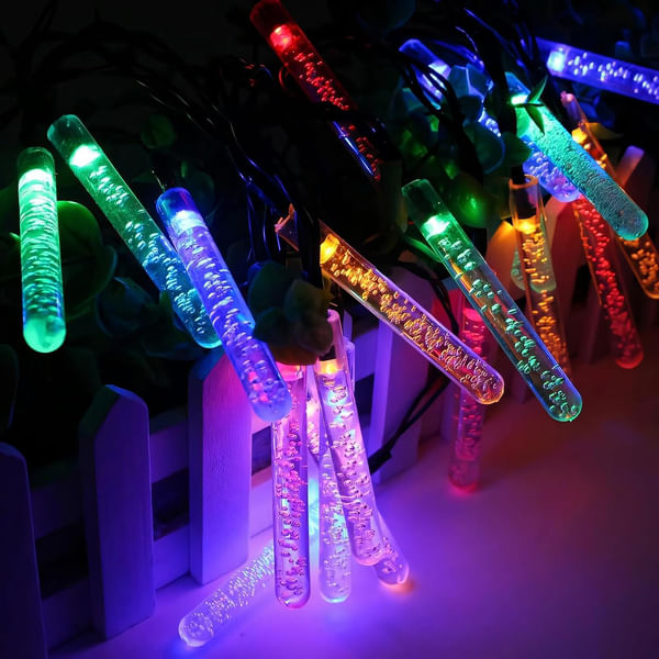 Multi-coloured Water Bubble Test Tube LED String Light