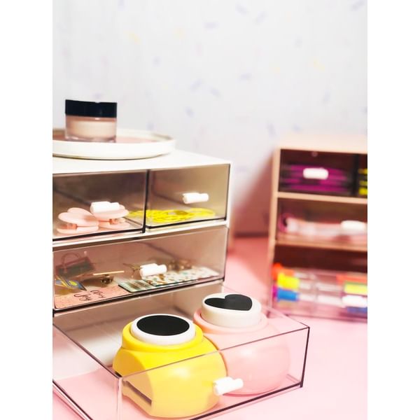 Multi Utility Storage Box With Drawers - Single Piece