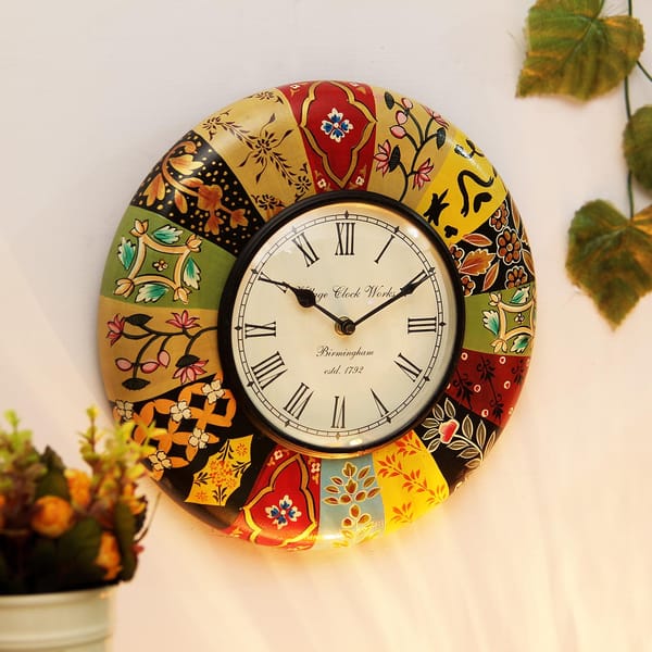 Multicolored Wall Clock