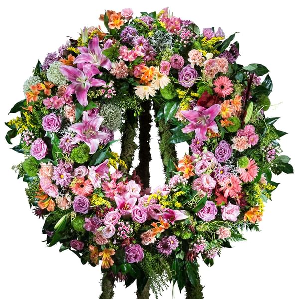 Multicoloured Classic Wreath
