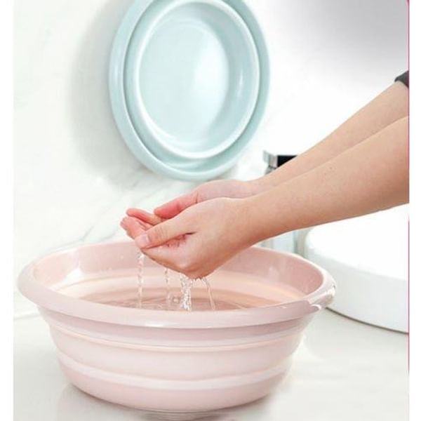 Multipurpose Collapsible Basket - Round - Single Piece - Assorted