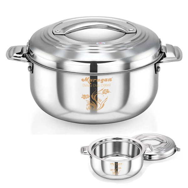MURUGAN SS HOT CASSEROLE 2500 ML