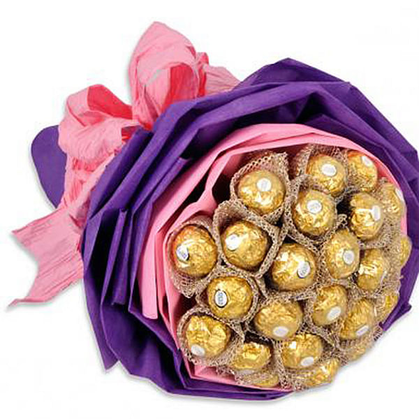 Mushy Ferrero - Rocher Chocolate Bouquet