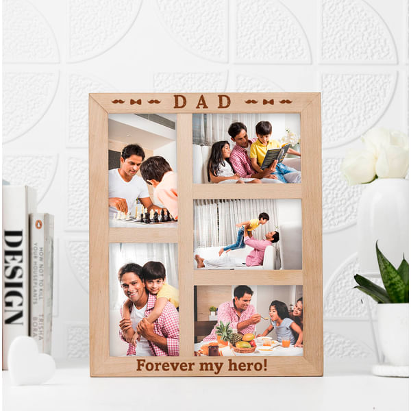My Hero - Personalized Father's Day Photo Frame