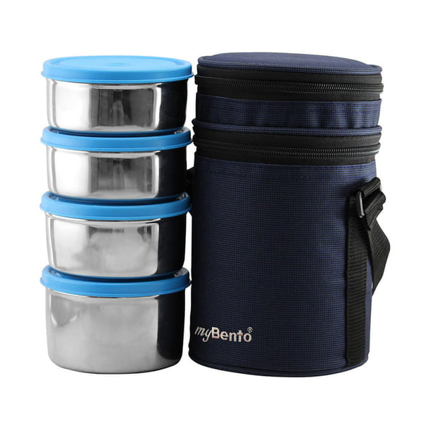 MYBENTO SS PRIDE 110 EXECUTIVE GRAND 1720ML LUNCH BOX (149493-C714) WITH BAG