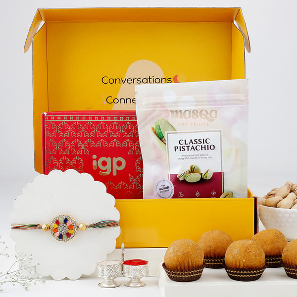 Navratan Rakhi Hamper