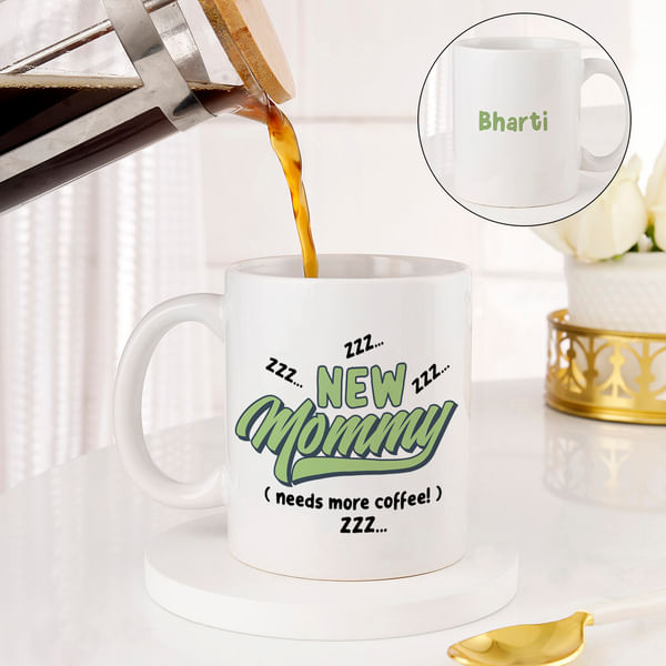 New Mommy Personalized Mug