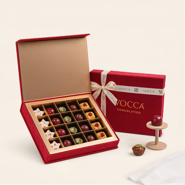 New Year Velvet Chocolate Box 20pcs