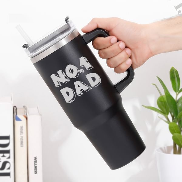 No1 Dad Tumbler