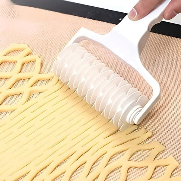 Non-stick Embossing Dough Roller - Assorted - Single Piece