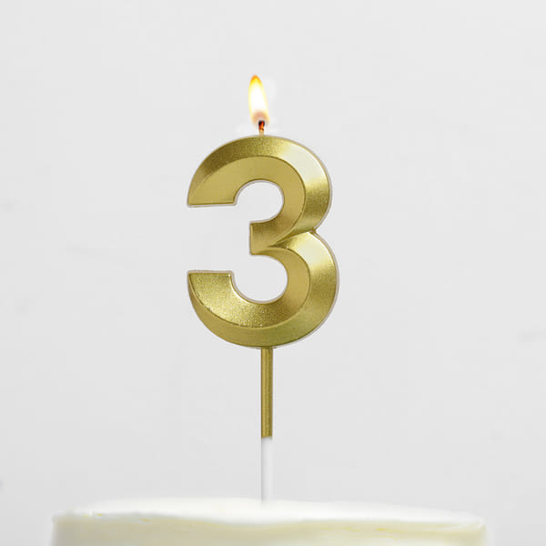 Number Candle 3