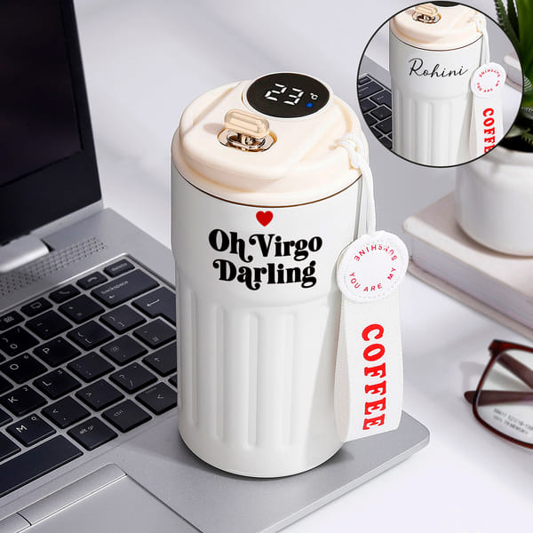Oh, Virgo Darling Personalized Temperature Tumbler
