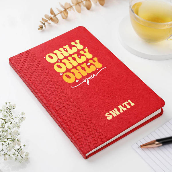 Only You Personalized Notebook