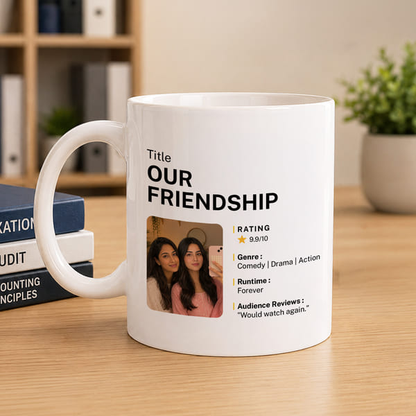 Our Friendship Personalized Coffee Mug