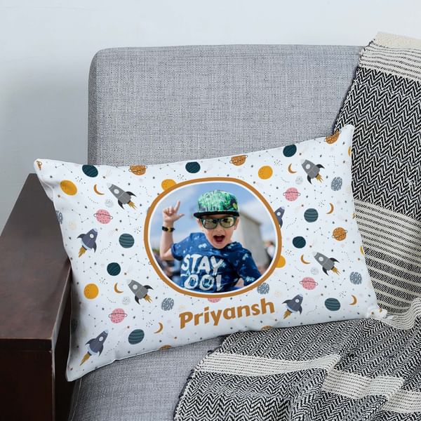 Outer Space Personalized Cushion