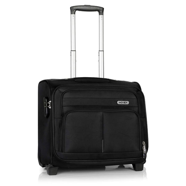 Overnighter Small Laptop Trolley Luggage Bag With 2 Wheel