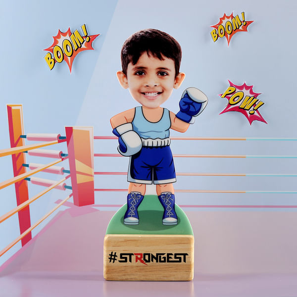 Pack A Punch Personalized Caricature