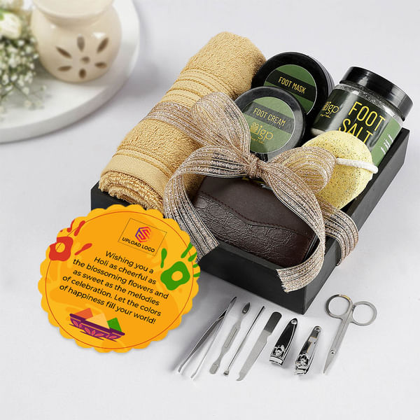 Pampering Holi Retreat Hamper - Personalized