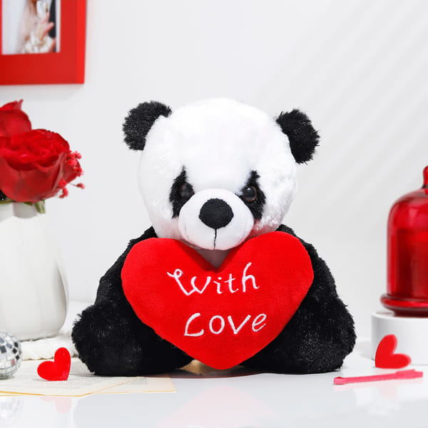 Panda Love Teddy - 9 inch