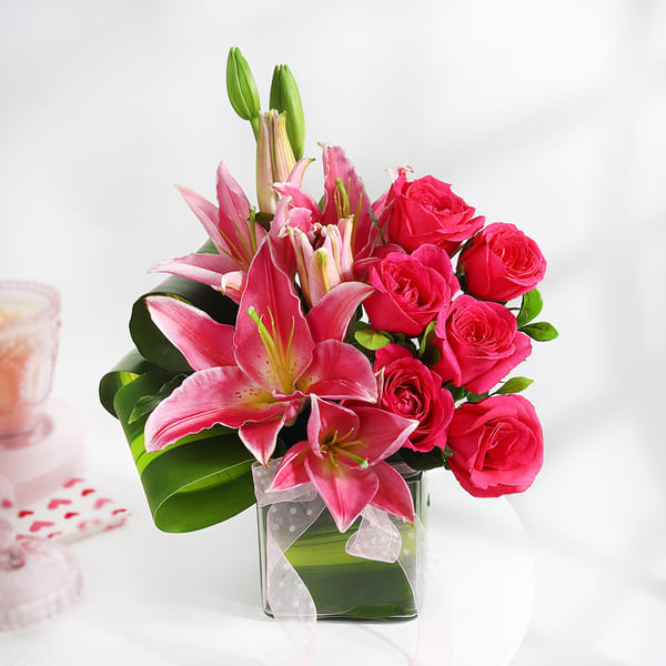 Paradise Pink Floral Wishes