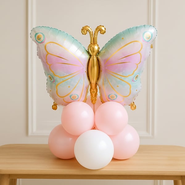 Pastel Butterfly Balloon Bouquet