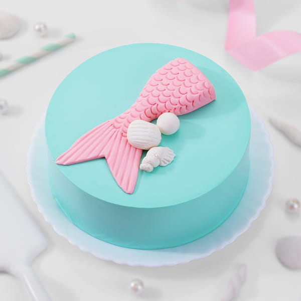 Pastel Dreams Mermaid Cake (1 kg)