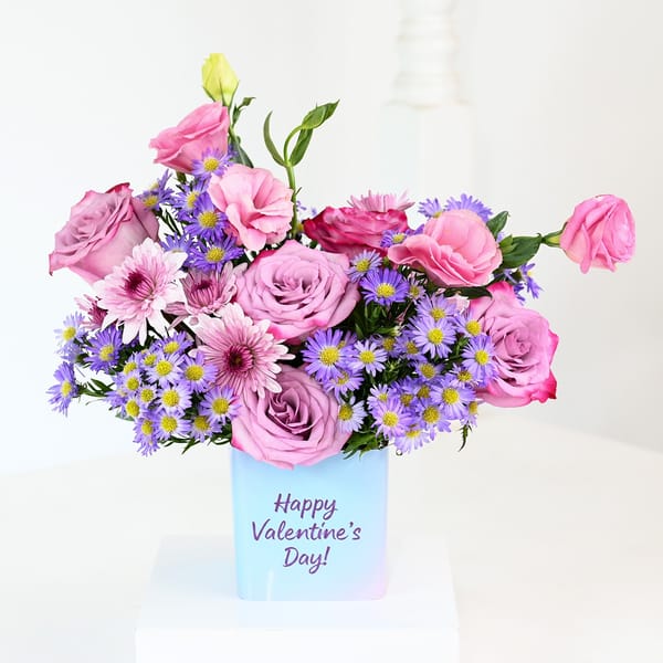 Pastel Love Valentine's Day Blooms Box