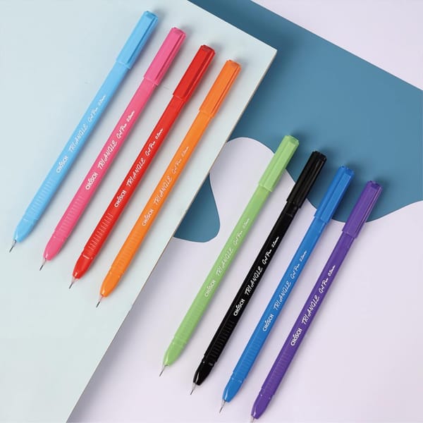 Pastel Whirl Gel Pen Collection Set Of 8