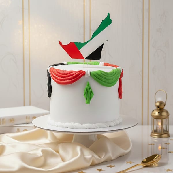 Patriotic UAE Flag National Day Cake (500 Gm)