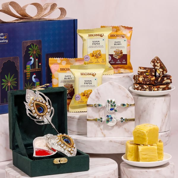 Peacock Grace Raksha Bandhan Hamper