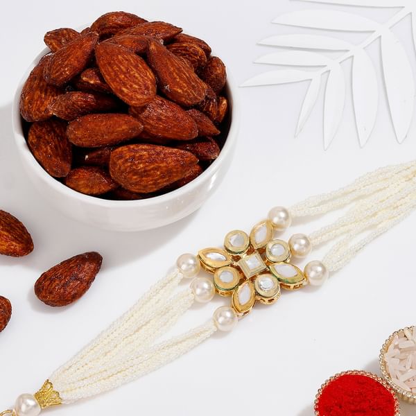 Pearl Rakhi And Peri Peri Almonds