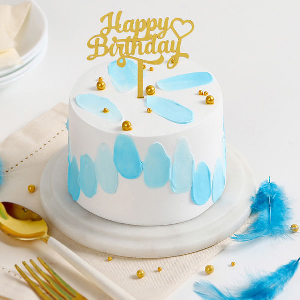 Pearls And Petals Birthday Cake