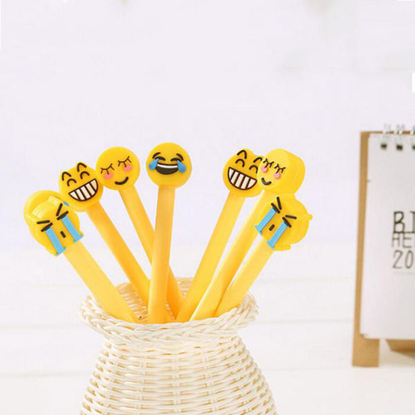 Pen Pencils - Smiley - Set Of 6