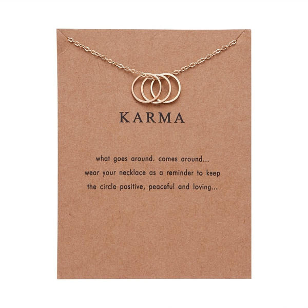 Pendant - Karma - Gold