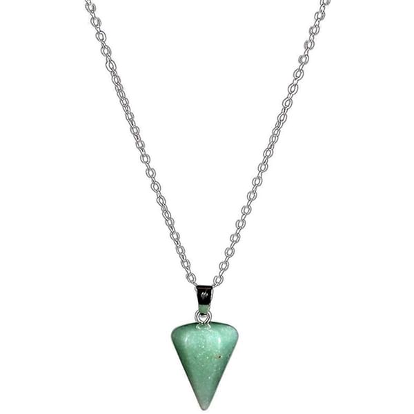 Pendant - Natural Stone - Pointed Pendulum - Single Piece