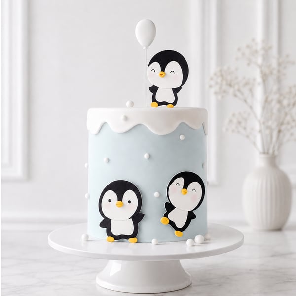 Penguin Party Cake 1kg