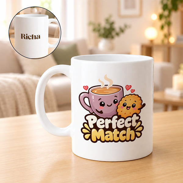 Perfect Match Personalized Mug