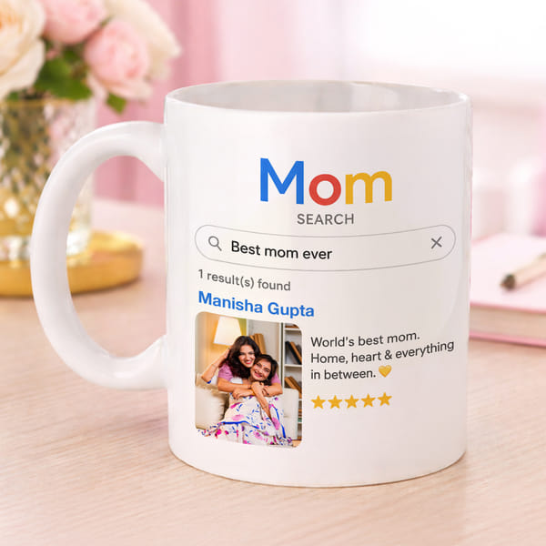 Personalized 5 Star Best Mom Mug