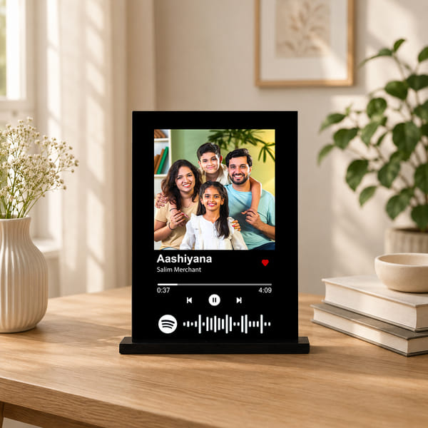 Personalized Aashiyana Spotify Family Stand