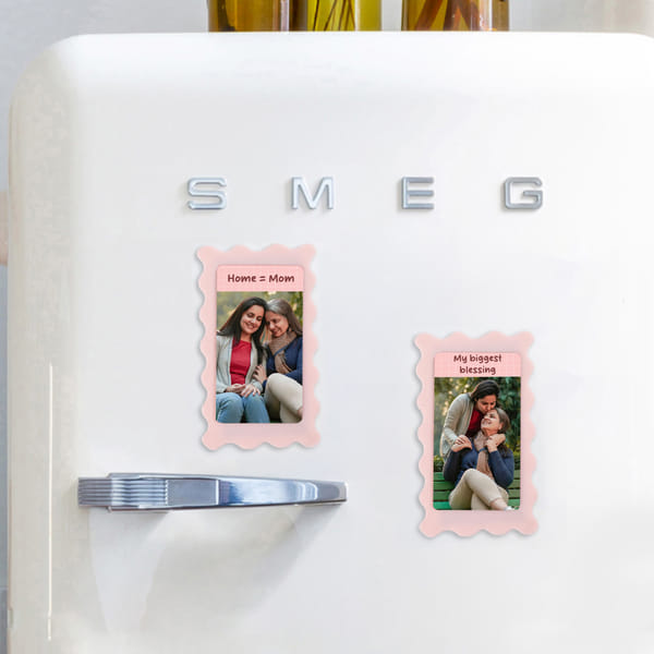 Personalized Acrylic Photo Magnet Gift for Mom