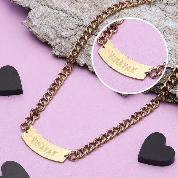 Personalized Antique Neck Chain for Men