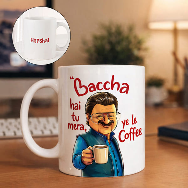 Personalized Baccha Hai Tu Mera Coffee Mug