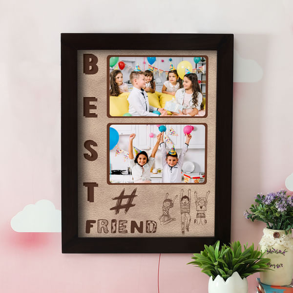 Personalized Best Friend A3 Kids Photo Frame