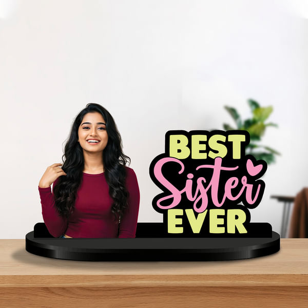 Personalized Best Sister Ever Caricature