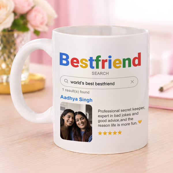 Personalized Bestfriend Ceramic Mug