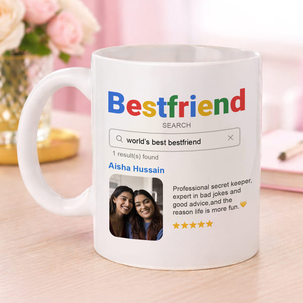 Personalized Bestfriend Ceramic Mug