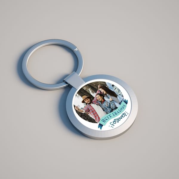 Personalized BFF Keychain